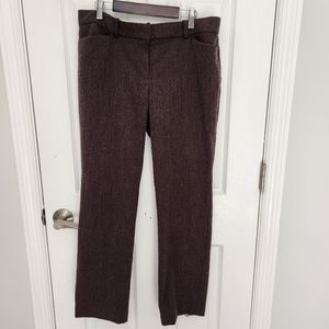 LOFT Women's Brown Trousers